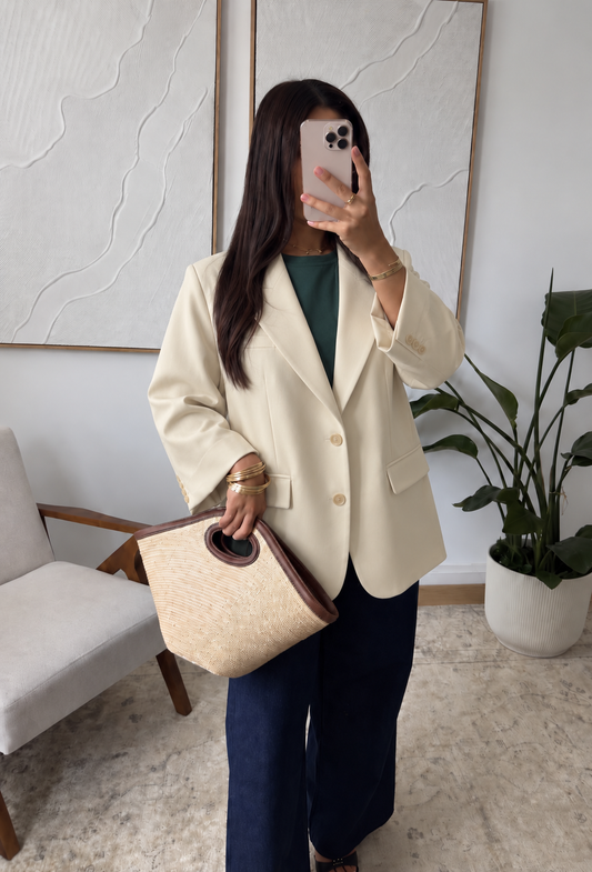 Sweety blazer crème