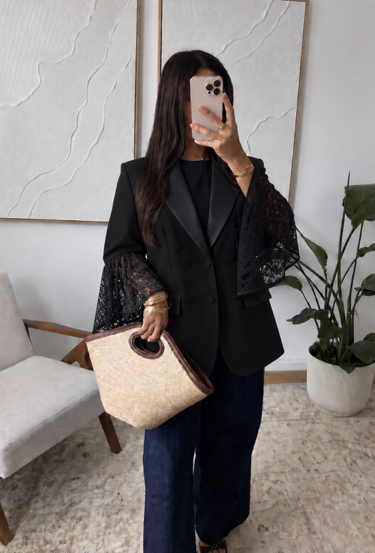 Prinses blazer black
