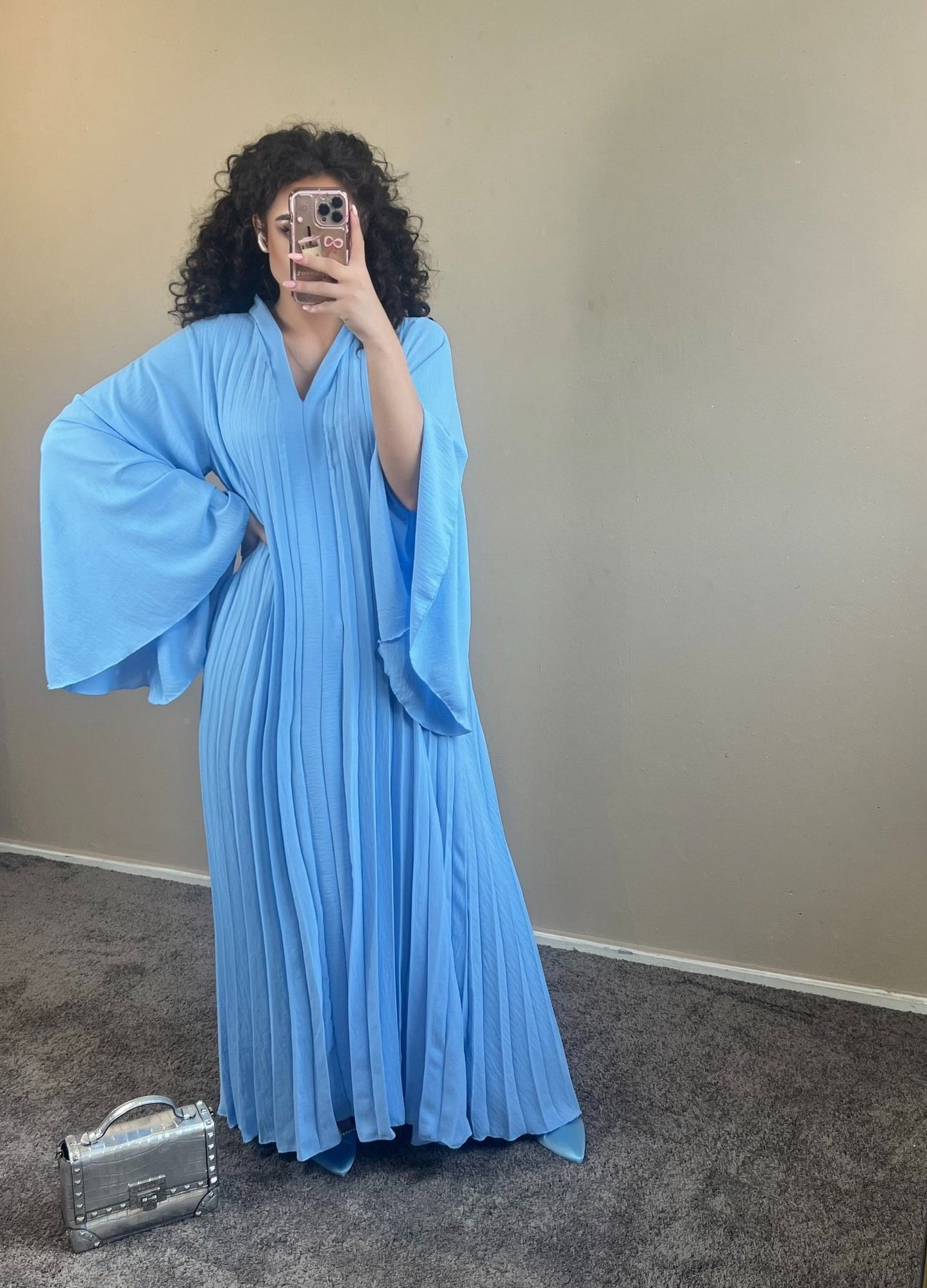 Neyla maxi dress blue