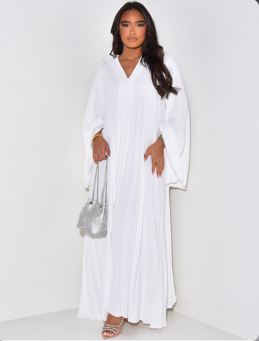 Neyla maxi dress white
