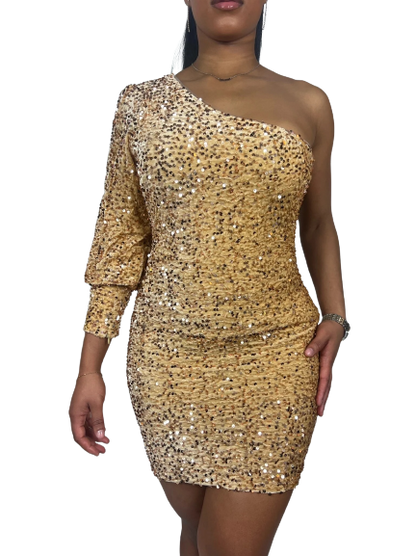 Rav gold dress