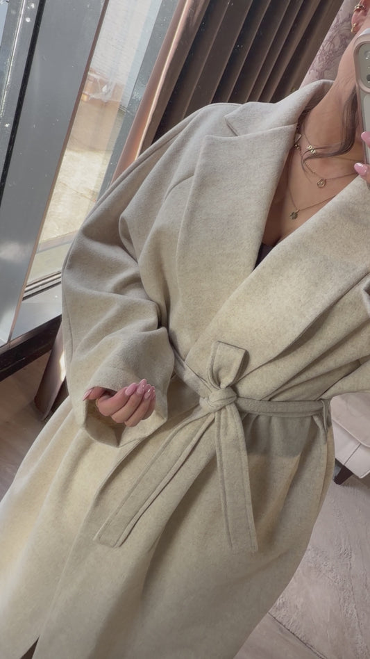 Lothea coat offwhite