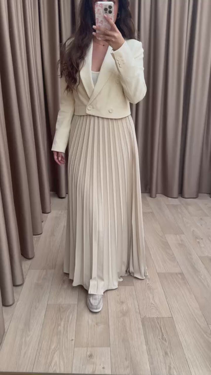 Asma skirt beige