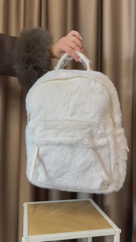 Rugtas Fluffy crème